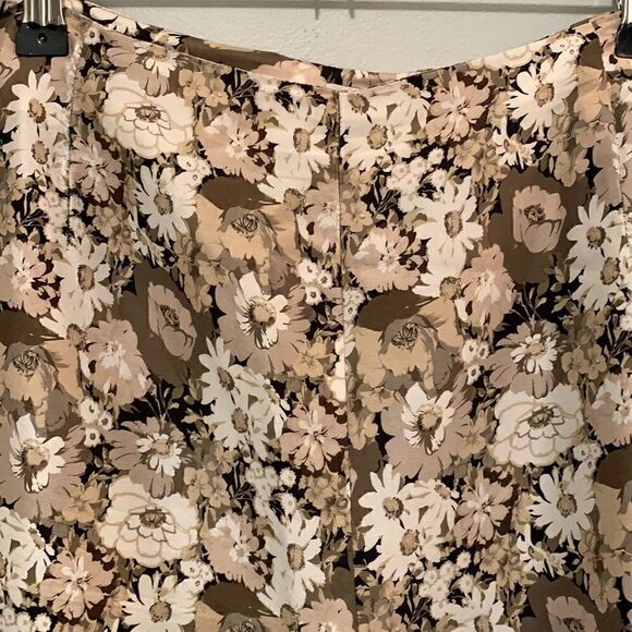 Vintage Allison Taylor Silk Floral Pants - Picture 3 of 6